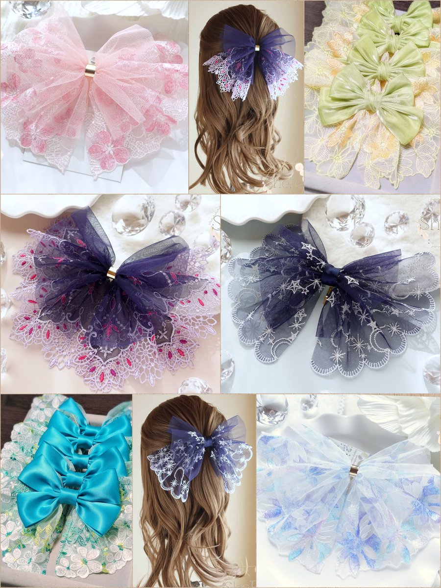 みんなでシェア☆企画展vol.169』 レースリボンのポニーフックを中心に