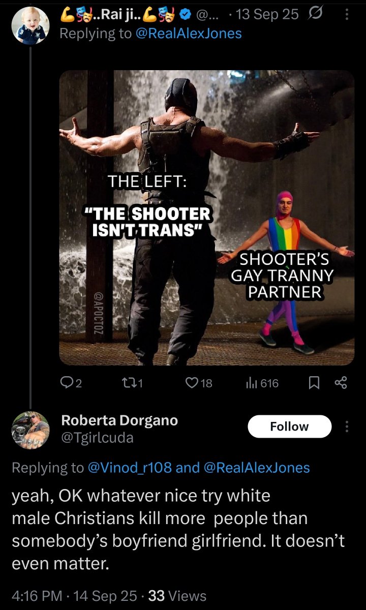 "keep bashing us. but do not wonder why we Go BERSERK"

The Pawtucket, R.I. mass sh—ter at the school hockey game is confirmed to be yet again a trans person. 

Robert "Roberta" Dorgan shot five people, killing two and critically injuring three others. Four of the five shooting