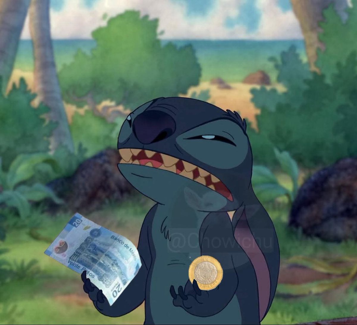 Yo, después de hacer todos los pagos del mes: