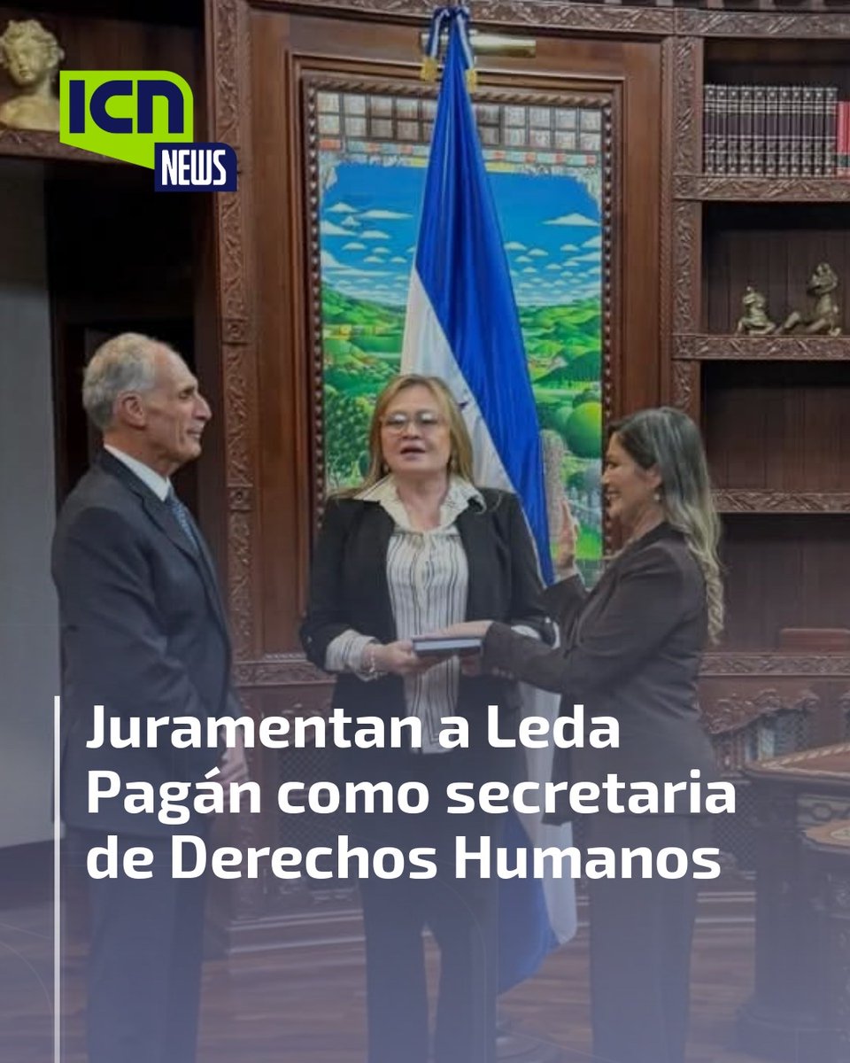 #Nacionales 🔴| Juramentan a Leda Pagán como secretaria de Derechos Humanos

Leda Pagán (<a href="/LedaDiputada/">Leda Garcia Pagan</a>) fue juramentada como secretaria de Estado en los despachos de Derechos Humanos, asumiendo la titularidad de la institución encargada de promover, proteger y garantizar los