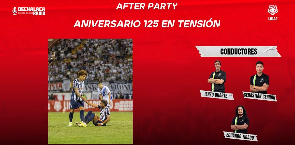 <a href="/EduardoTL/">Eduardo Tirado</a> <a href="/ienzoduarte/">Ienzo Duarte</a> <a href="/scerroncarassa/">Sebastián Cerrón</a> 🗣 <a href="/ienzoduarte/">Ienzo Duarte</a>: "Todo lo que se habla afuera impide que los jugadores e Alianza Lima se enfoquen en lo que sucede en la cancha. Es claro que Alianza tiene plantel, pero aún no encuentra cómo emplearlo".

🗣 <a href="/EduardoTL/">Eduardo Tirado</a>: "Habría que ponerle un poco en la cabecita al DT que coloque