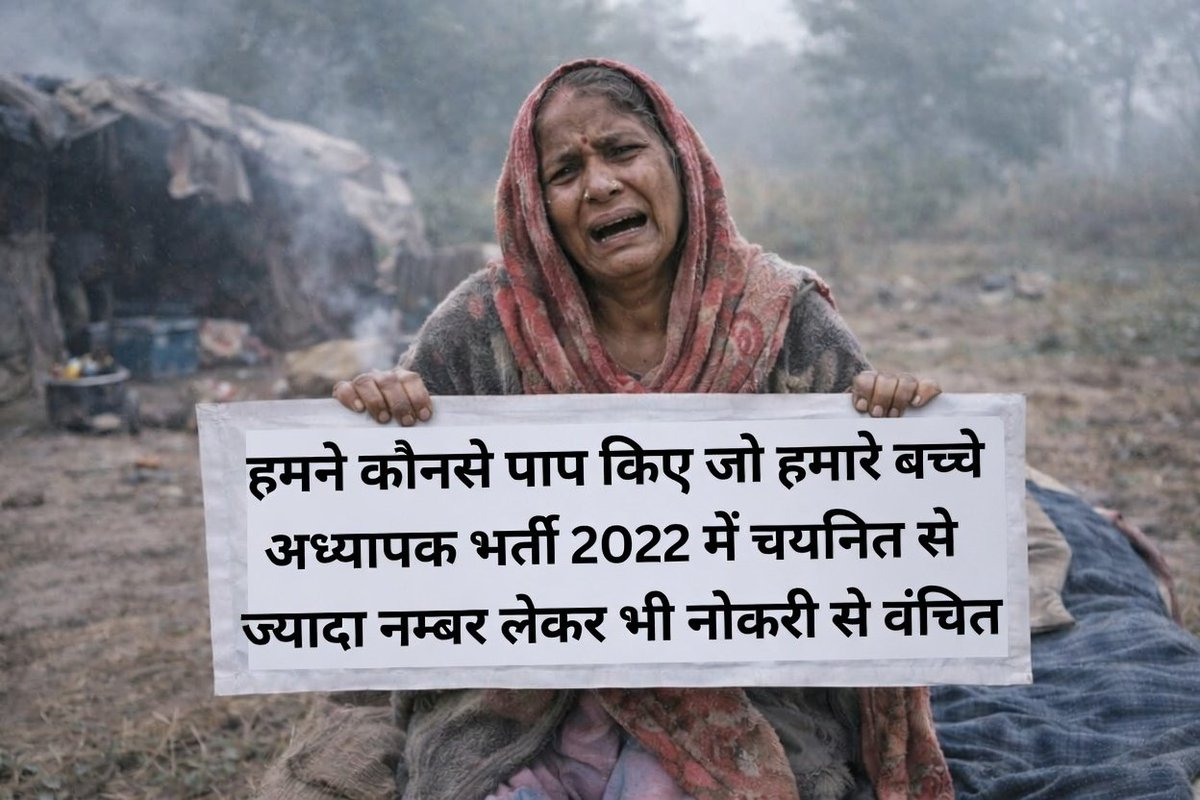 <a href="/alokrajRSSB/">Alok Raj</a> माननीय ज्ञानी बाबा क्या ये सोचने वाली बात नहीं है??

#REET_L2_2022 में मेरे 176+ न है और आपकी कार्यप्रणाली,युवा हितैषी सोच के कारण आज में बाहर हु वहीं 174.6 न वाला आज नौकरी कर रहा है!

आपके इस पाप कर्मों की सजा नीली छतरी वाला जरूर देगा!