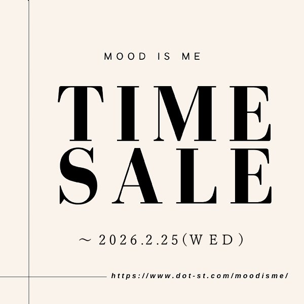 _moodisme's tweet photo. 怒涛のTIME SALEも後半戦🔥
お買い忘れはございませんか？😉

売り切れていた人気アイテムも再入荷中🤫

【and ST】mood is me公式オンラインサイト🛒
https://t.co/hhvmDNGWlO https://t.co/SkspF8S9Dp