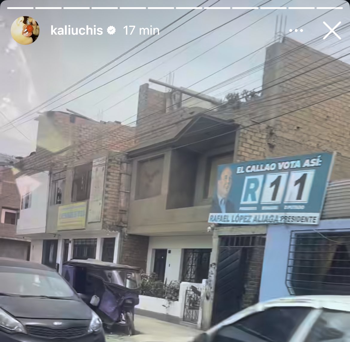 el concepto de rafael lopez aliaga apareciendo en la historia de kali uchis