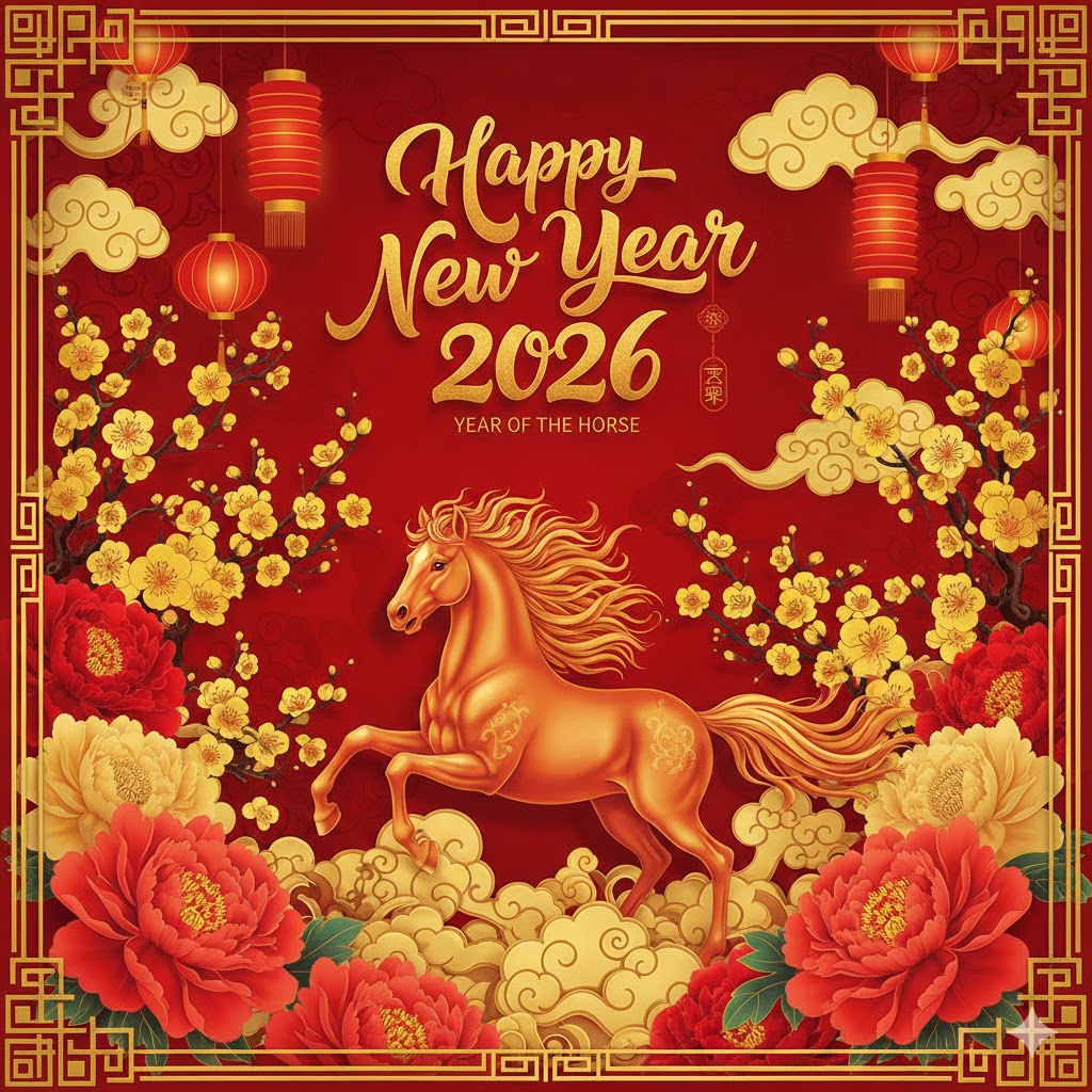binhequalstime's tweet photo. Happy Lunar New Year!
Year of the Horse! https://t.co/ubIkujVYZU