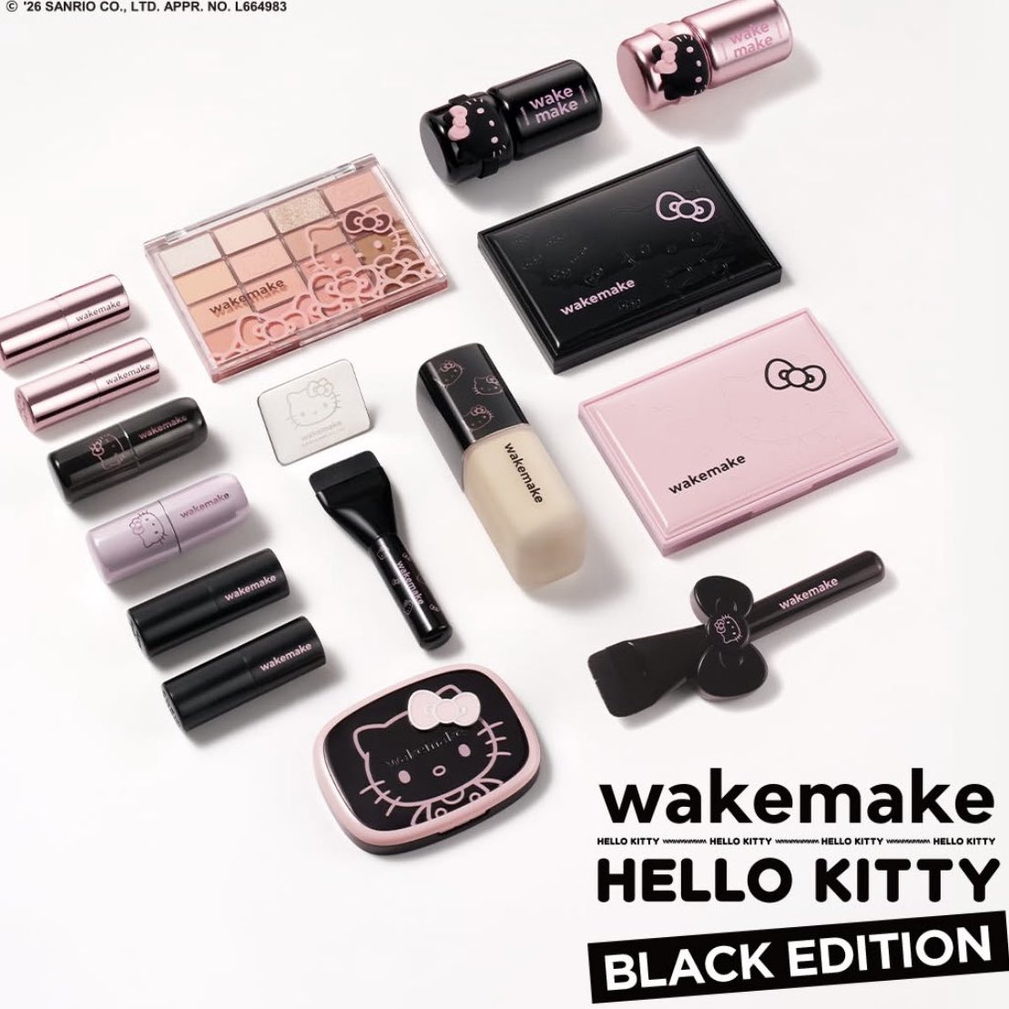 wakemake×キティちゃんコラボはアツすぎるし、このアイパレとか爆美女カラーすぎて買うしかない🥺🥺
パケも中身も優勝の勝ち確コスメきた……！