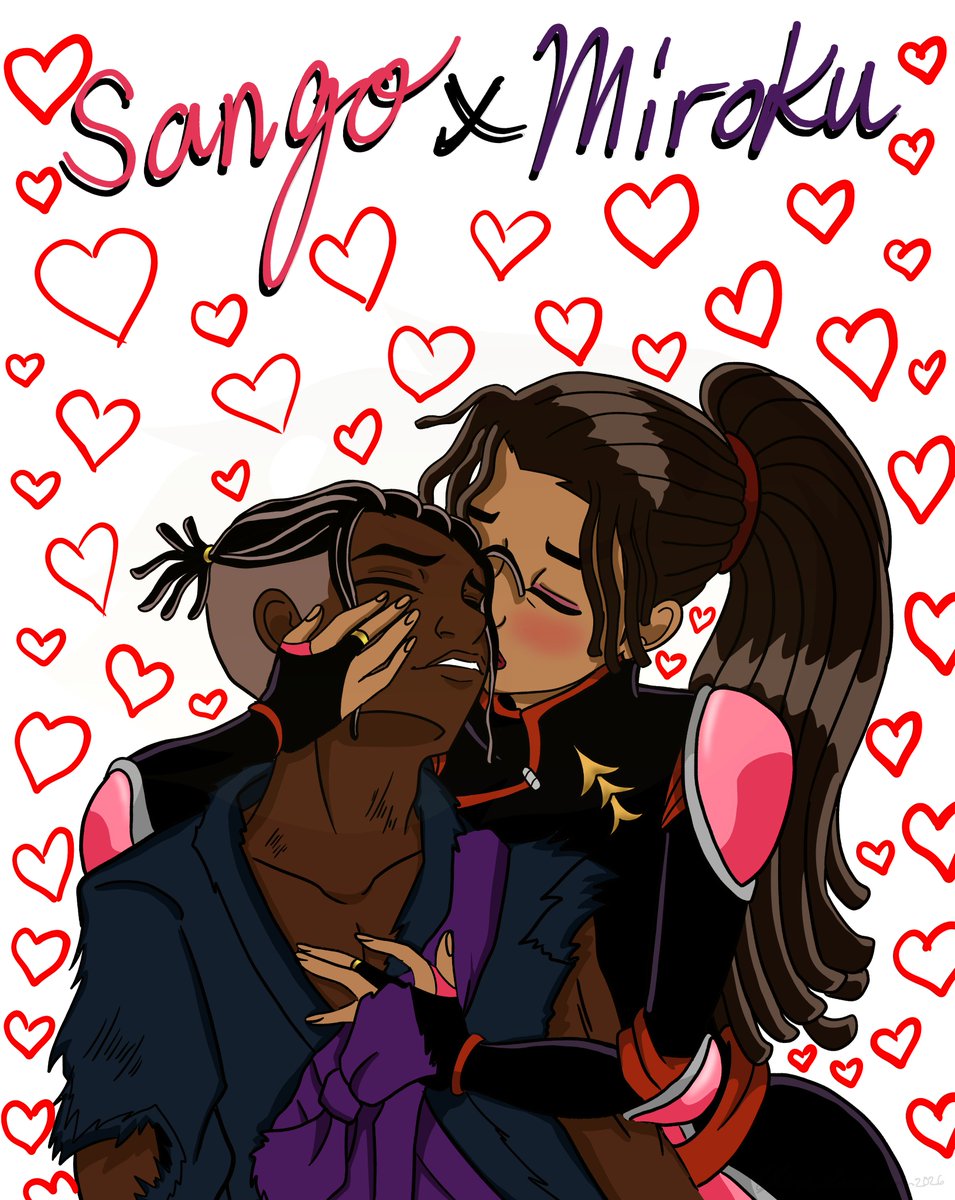 Livlovesart01's tweet photo. last year for the Valentines DayXBlack History Month anime couple drawings, I drew InuYashaXKagome. This year, I wanted to focus on SangoXMiroku! ^^
#oraproductions #anime #inuyashaanime #sangoandmiroku #rumikotakahashi https://t.co/tFSAUE6h0g