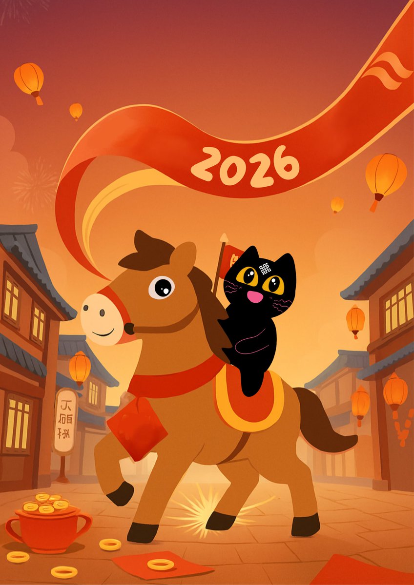Riding into 2026 with courage and speed 🧧🐎 Lanterns glow, coins shine, and fresh opportunities are waiting. May this Lunar New Year bring you stronger momentum, smarter moves, and bigger wins ahead ✨

新年快乐 万事如意 恭喜发财 🧧✨