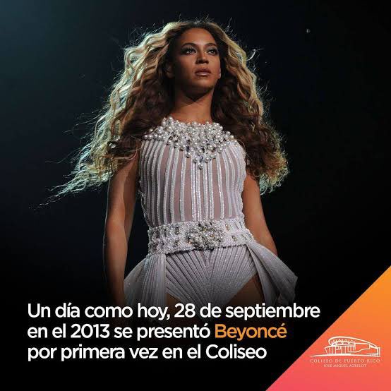GaboMaza's tweet photo. “Beyoncé jamás se presentó en PR, mostró simpatía o mostró la bandera Puertorriqueña antes”

Beyoncé en 2013, 2014 y 2017… https://t.co/sGlWZrMT2s