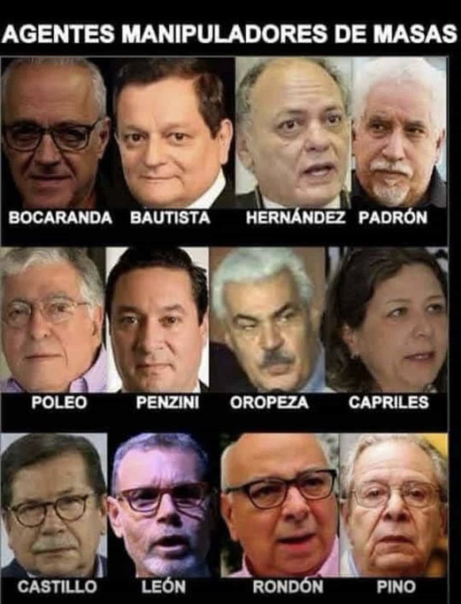 En una Venezuela 🇻🇪 libre. Este grupo de palangristas deben ser repudiados por todos los venezolanos