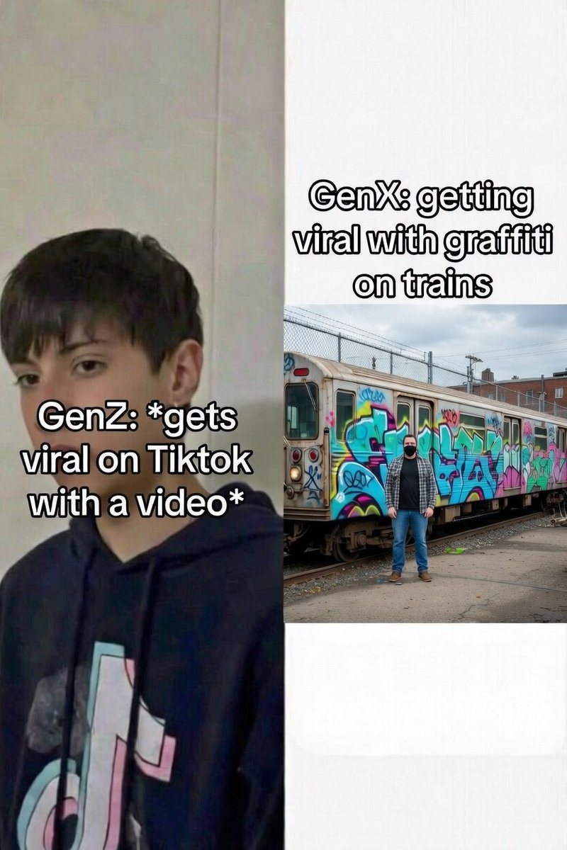 #GenZ #GenX #Millenials