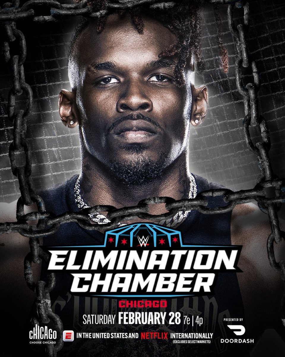 Je’Von Evans will be the first Elimination Chamber participant in history who is younger than the Chamber match itself