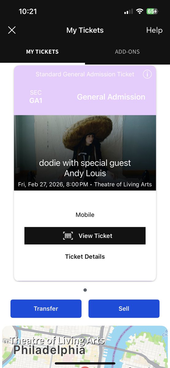 17Jcd's tweet photo. Unfortunately can’t make the show anymore, would love to sell my ticket!
Paid $42 but I can go lower if need be 🫶 
#dodie#notforlackoftrying#dodietour @doddleoddle https://t.co/91Gwrg6282