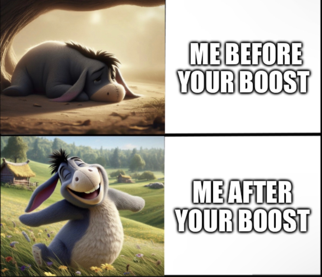 Wow, Fellas! Thank you so much for the boost!!! I couldn’t believe my eyes when I logged back in and saw that my follower count had jumped from a couple dozen to a few hundred!! You guys are really the greatest. I have nothing but love for you ALL!!! ♥️♥️♥️