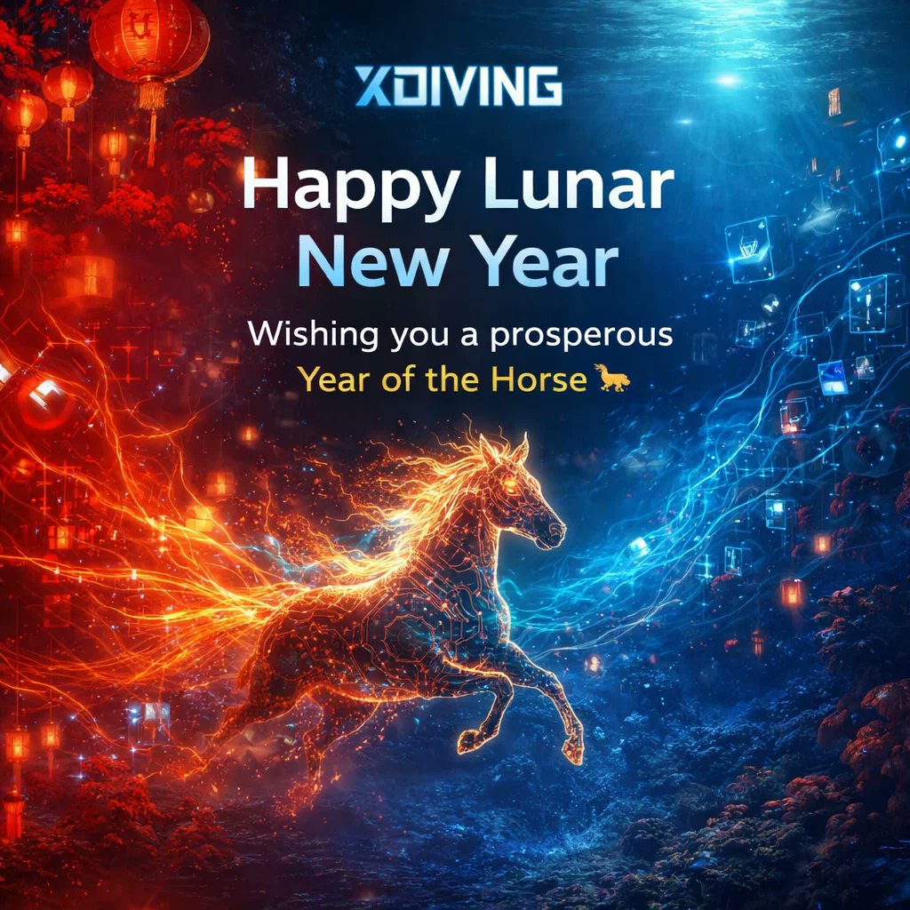 Happy Lunar New Year from all of us at #XDIVING ! 

May you have a prosperous year of the Horse 🐎
