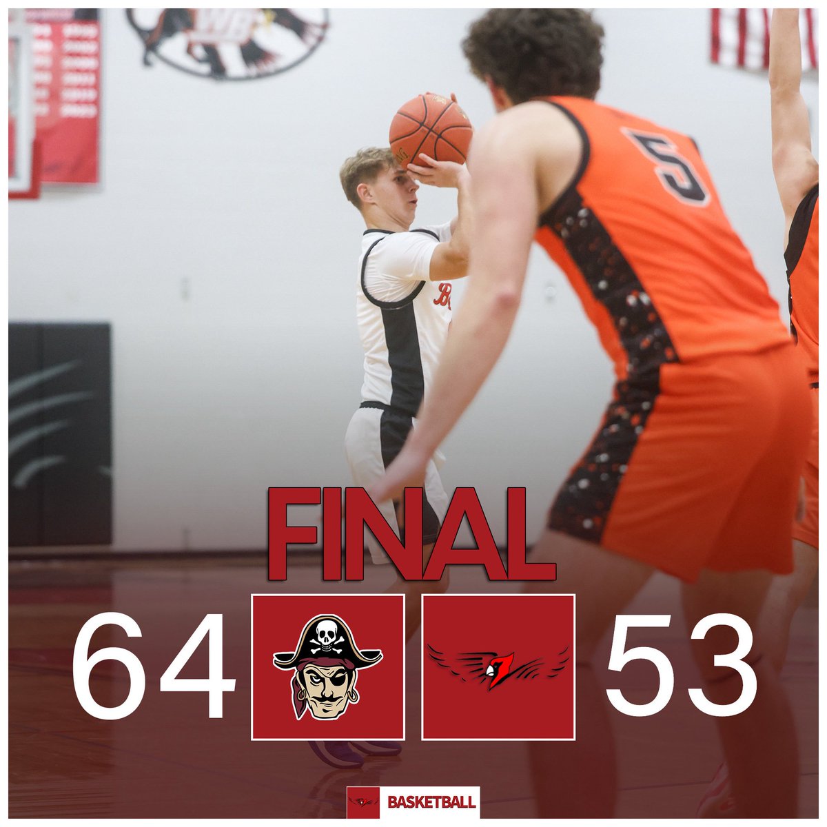 BangorBBBall's tweet photo. Final.

Hayden Massman 19 pts., Brody Edwards 11 pts. 

#wisbb https://t.co/oGylIRCNBh