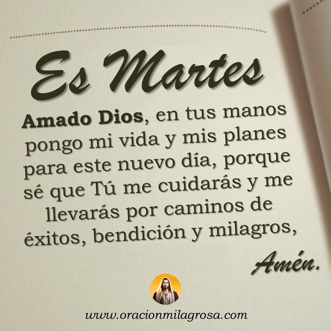 Oración para hoy martes 17 de febrero 👉 youtu.be/chmAJ4UdWo0 ✨