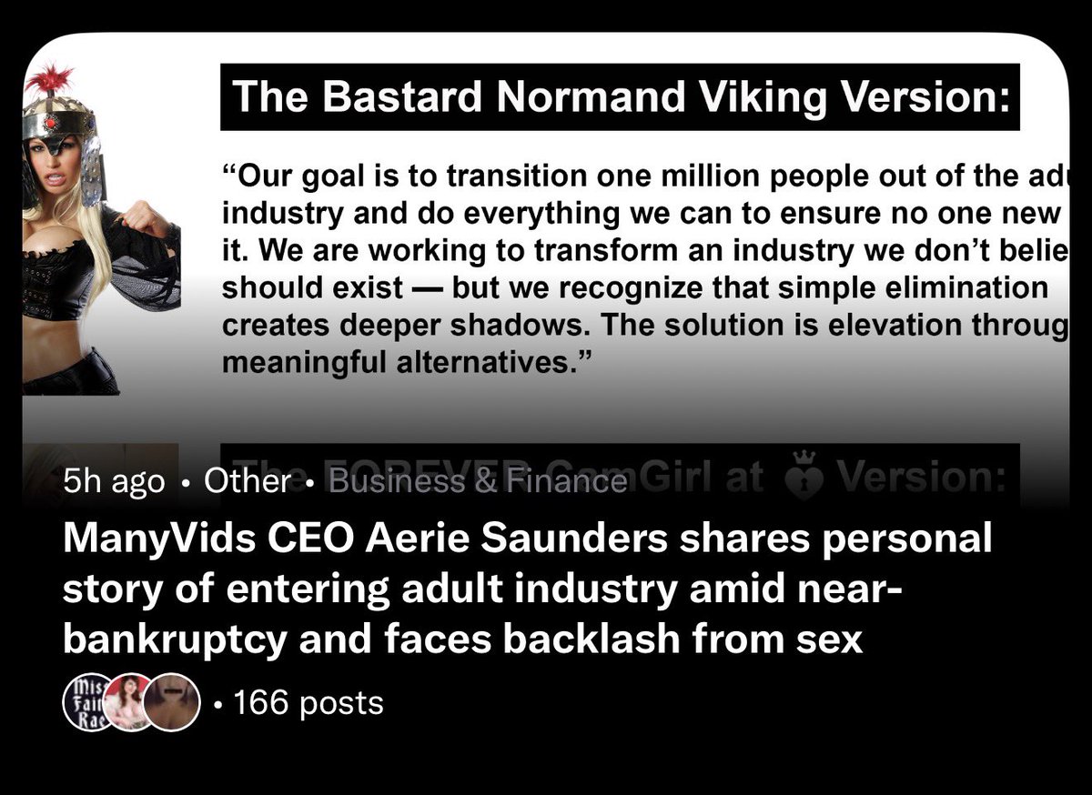 Aerie on YourVids 🖤 tweet media