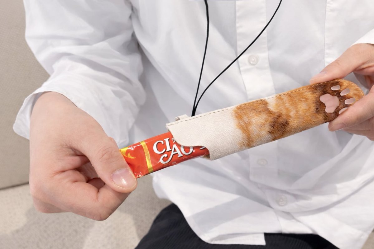 株式会社ガッツ

うちの子のおててがペンケースに！

愛猫の写真で作る「猫の手ペンシース」

本革をつかい革職人がハンドメイド

ofmaga.com/product_news.h…

＃猫の手ペンシース
＃愛猫
＃文具
#ステーショナリー