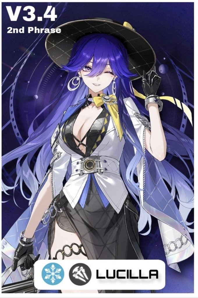 🔹 Second Half:
Lucilla –  Glacio // Sub DPS?
STD

#WutheringWaves
