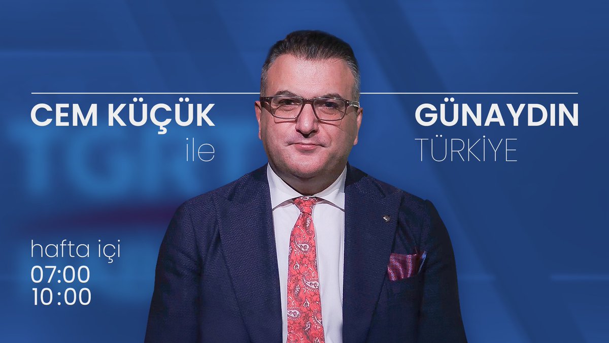📺Cem Küçük ile Günaydın Türkiye Birazdan  <a href="/tgrthabertv/">TGRT HABER</a>’de!

📌MHP’li Yıldız: Umut hakkı içerik olarak olacak
📌Ankara’dan İsrail’e Batı Şeria tepkisi
📌CHP’li belediye başkanı uyuşturucu soruşturmasında ifadeye çağrıldı
📌Rubio: İran ile anlaşma yapmak zor
📌Zonguldak’ta maden