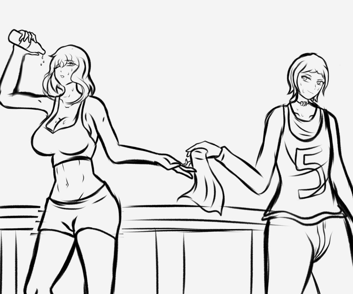 Wip del primer ship de Evelyn