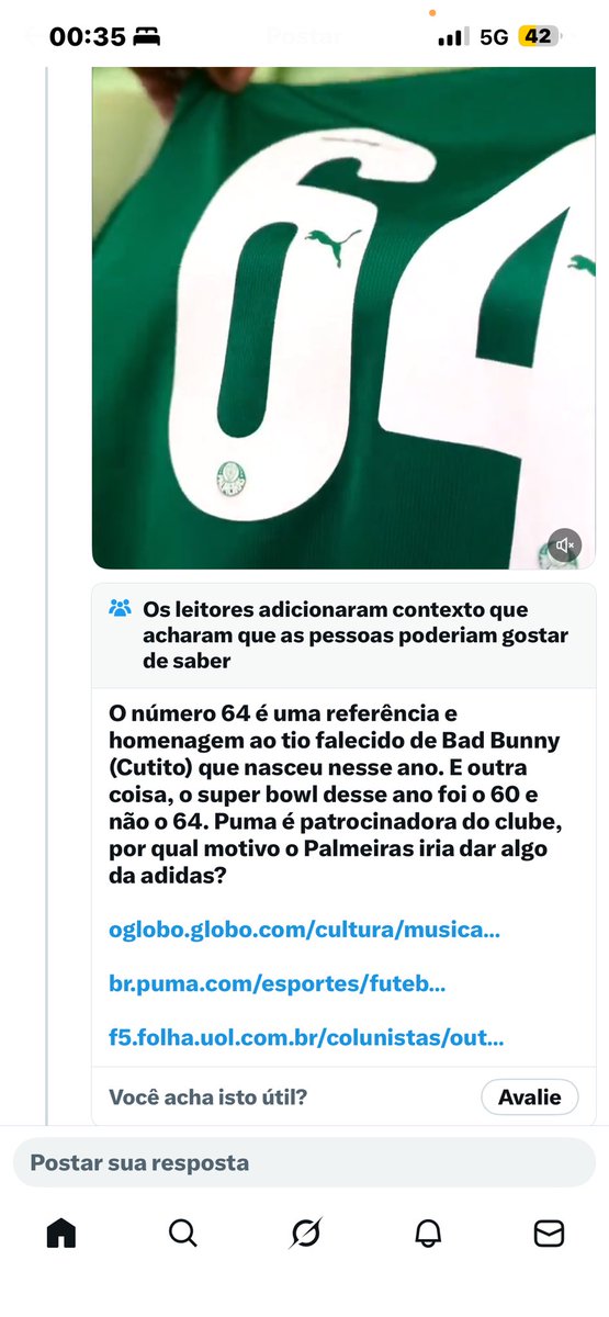 Bernardes tweet media