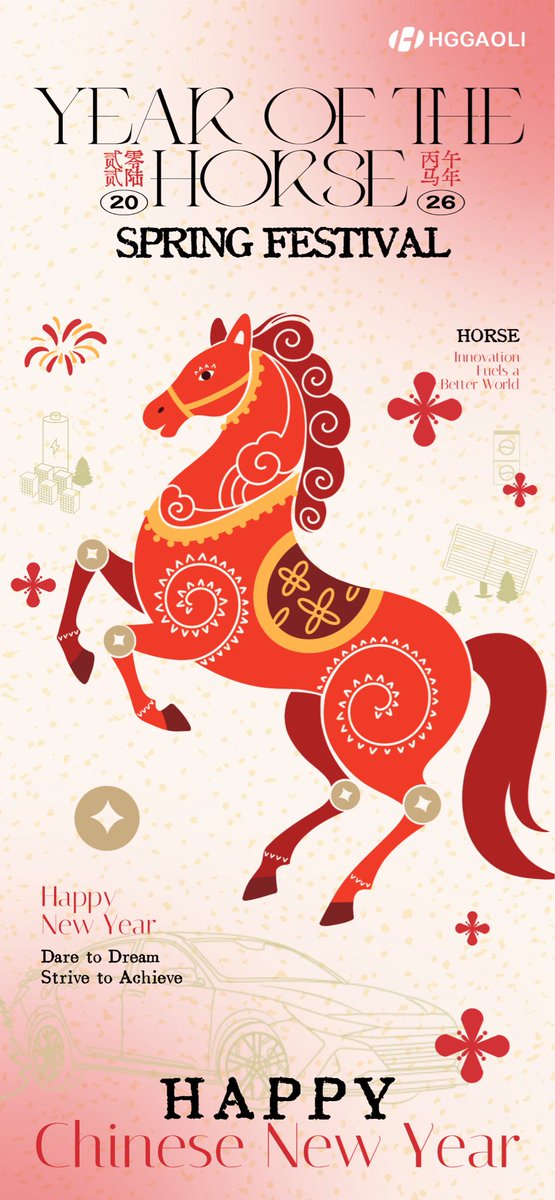 GaoliHg's tweet photo. Happy Year of the Horse! 🐎🧨
HGGaoli wishes everyone, everywhere health, wealth and happiness, year after year! https://t.co/qGh24s4JNS