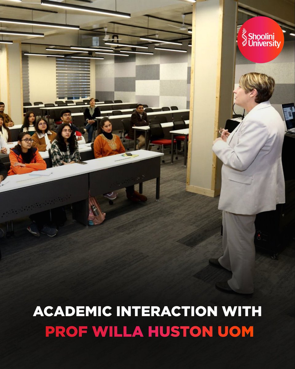 Shoolini University tweet media