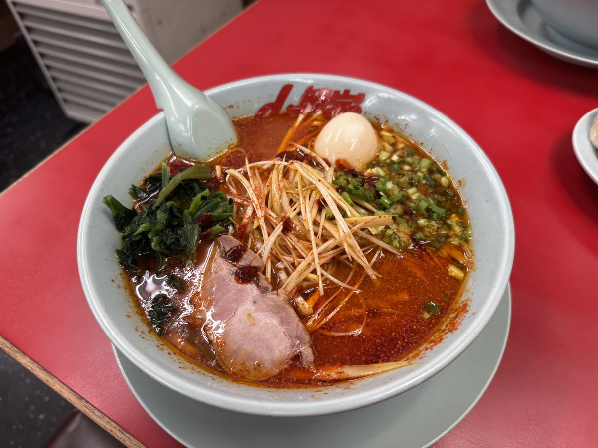 whiteningsalons's tweet photo. 山岡家のウルトラ激辛ラーメンを初めて食べました🍜
完食したけど普通の辛味噌の方が旨味を感じます🌶️
今1番食べたいのは 辛麺屋 桝本さんの30辛が食べたいです🤤
#激辛 #spicynoodle #辛党 #山岡家 #家系 #辛いラーメン #札幌 #sapporo #グルメ #food #辛麺屋桝本 #宮崎 https://t.co/cgKQS7CFeI