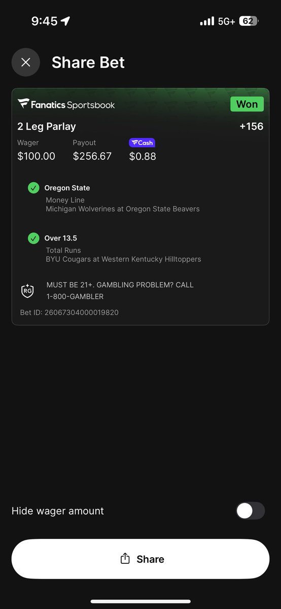 ZKbets's tweet photo. A couple more college baseball bets✅✅
#Gambling𝕏 https://t.co/gm4AMQ9Han