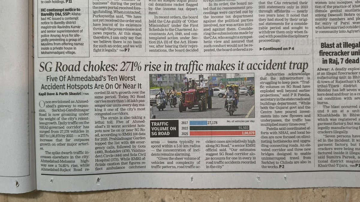 pillappan's tweet photo. @VoiceOfGota @AmdavadAMC @AMCommissioner @Bhupendrapbjp @CMOGuj @timesofindia @indianexpress @Divya_Bhaskar @sandeshnews @VtvGujarati  @RnBGujarat  Because of This, Expediting  100 feet wide TP road Ognaj to Shiva Bar/Arcadia/Spinny is imperative. It is pending since more than 15 years. Request for urgently completing this road before monsoon https://t.co/UpaNmqlonv