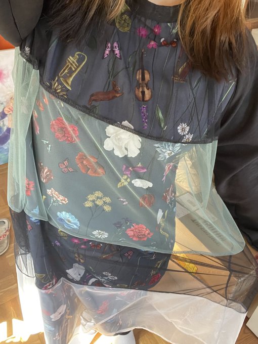 やっぱりかわゆい(静電気凄すぎる 