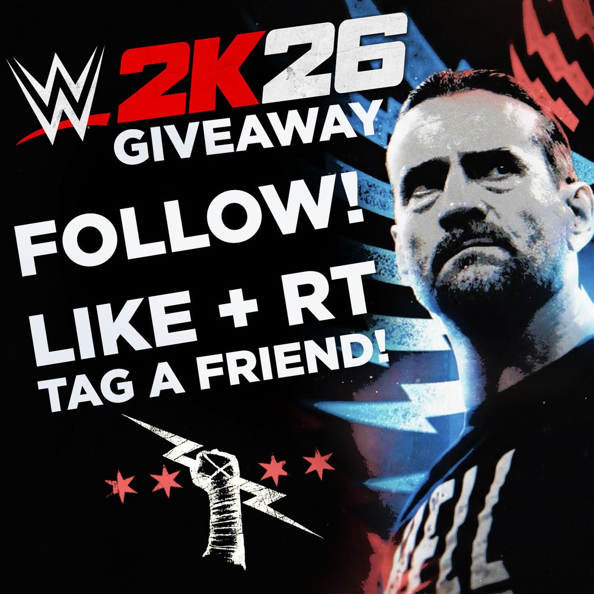 🚨NEW #WWE2K26 GIVEAWAY!🚨

Want a free copy of #WWE2K26?

Me &amp; <a href="/WhatsTheStatus/">𝕾𝖙𝖆𝖙𝖚𝖘™</a> got you covered!
→ TO ENTER:

🎮 RT &amp; Like This Tweet

🎮 Follow <a href="/KustmKontrllerz/">Kustom Kontrollerz™</a> &amp; <a href="/WhatsTheStatus/">𝕾𝖙𝖆𝖙𝖚𝖘™</a> 

🎮 Tag a friend for an extra entry!

Will pick a winner Feb 23rd!