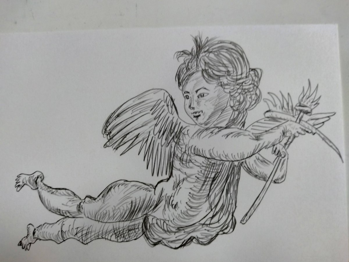 こんにちは、今日は天使の囁き記念日でもありますのでハガキサイズ