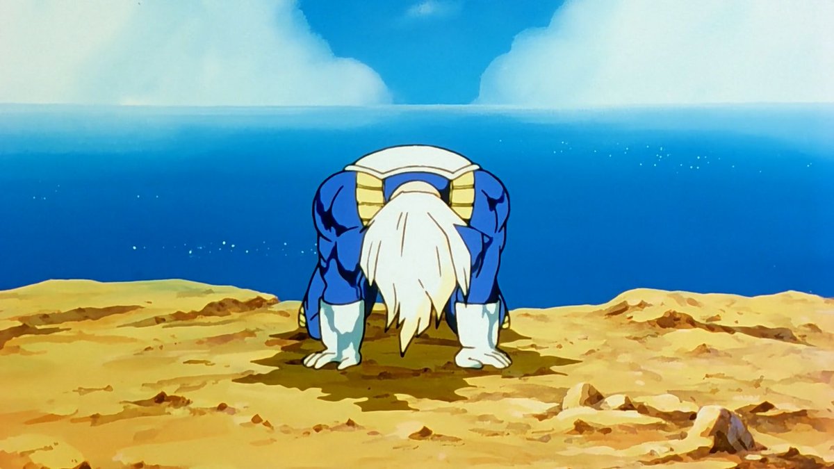 The Water Vegeta always seems to struggle when it's out of it's natural environment