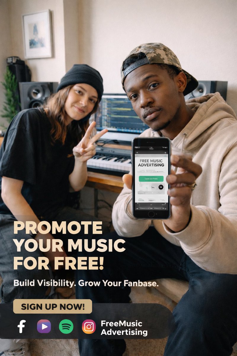 Free Music Advertising® tweet media