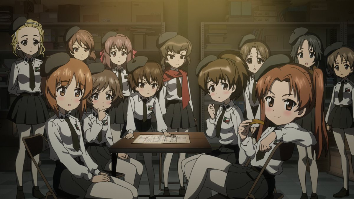 lardagus's tweet photo. 🎶When the moon hits your eye like a big pizza pie, that's amore~🎶
Girls und Panzer: Motto Love Love Sakusen Desu! (MLLSD) - Episode 2
https://t.co/jp2MWUsLa8
Enjoy~! 🤌
(As a reminder, please don't ask how to make things work, we aren't IT!)
#AKscans #garupan #GuP #anime #MLLSD https://t.co/z3LxxBqoId