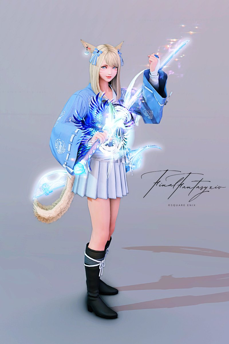 Ar_Eater's tweet photo. メレー１ジョブは使えるようになろうということで侍のお勉強始めます！
まずはモチベのためにミラプリから....

#FF14 #ミコッテ https://t.co/e2iF1klbLW