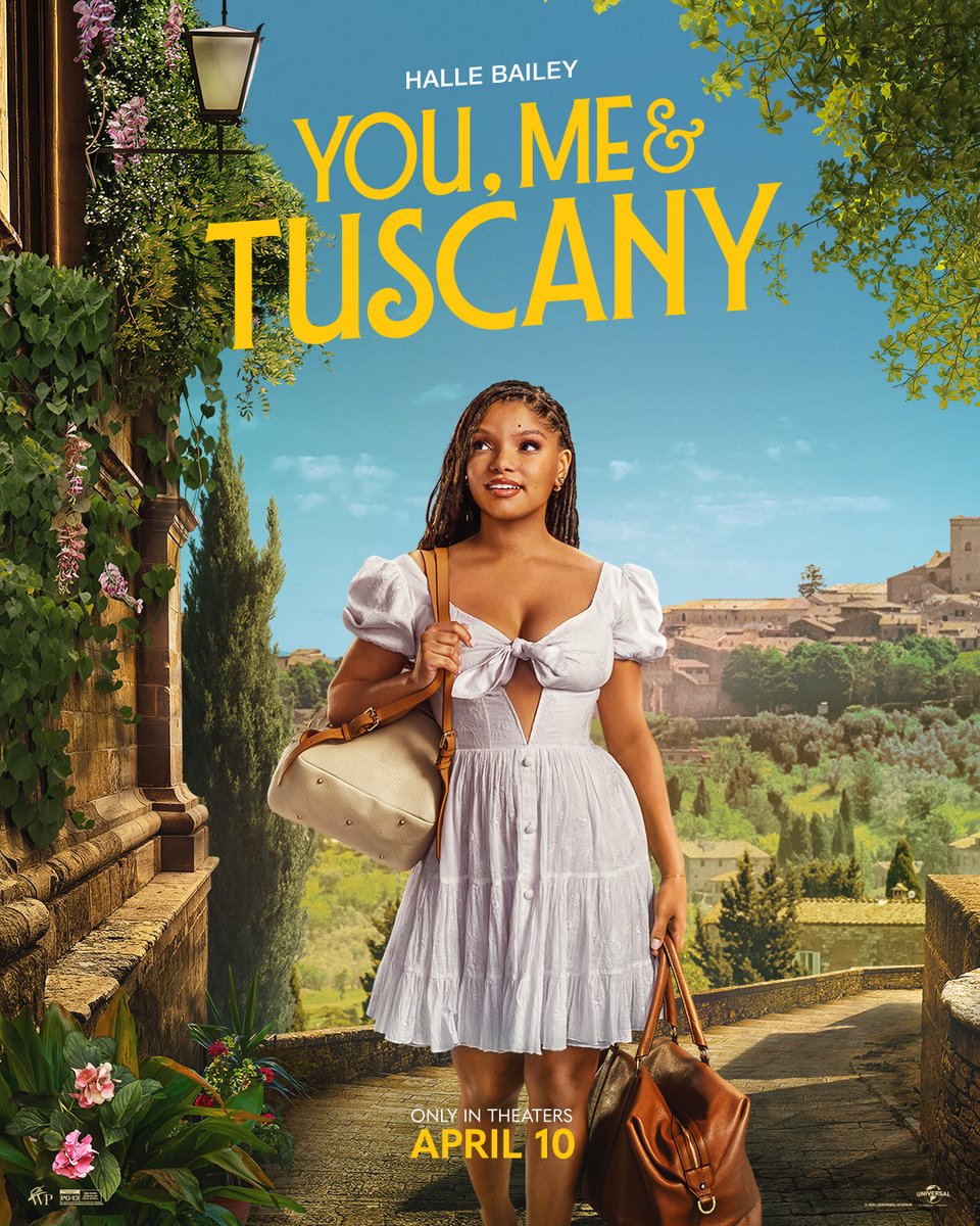 Ciao bella! 😍 Halle Bailey is Anna in You, Me &amp; Tuscany. Experience it only in theaters April 10! #TuscanyTuesday