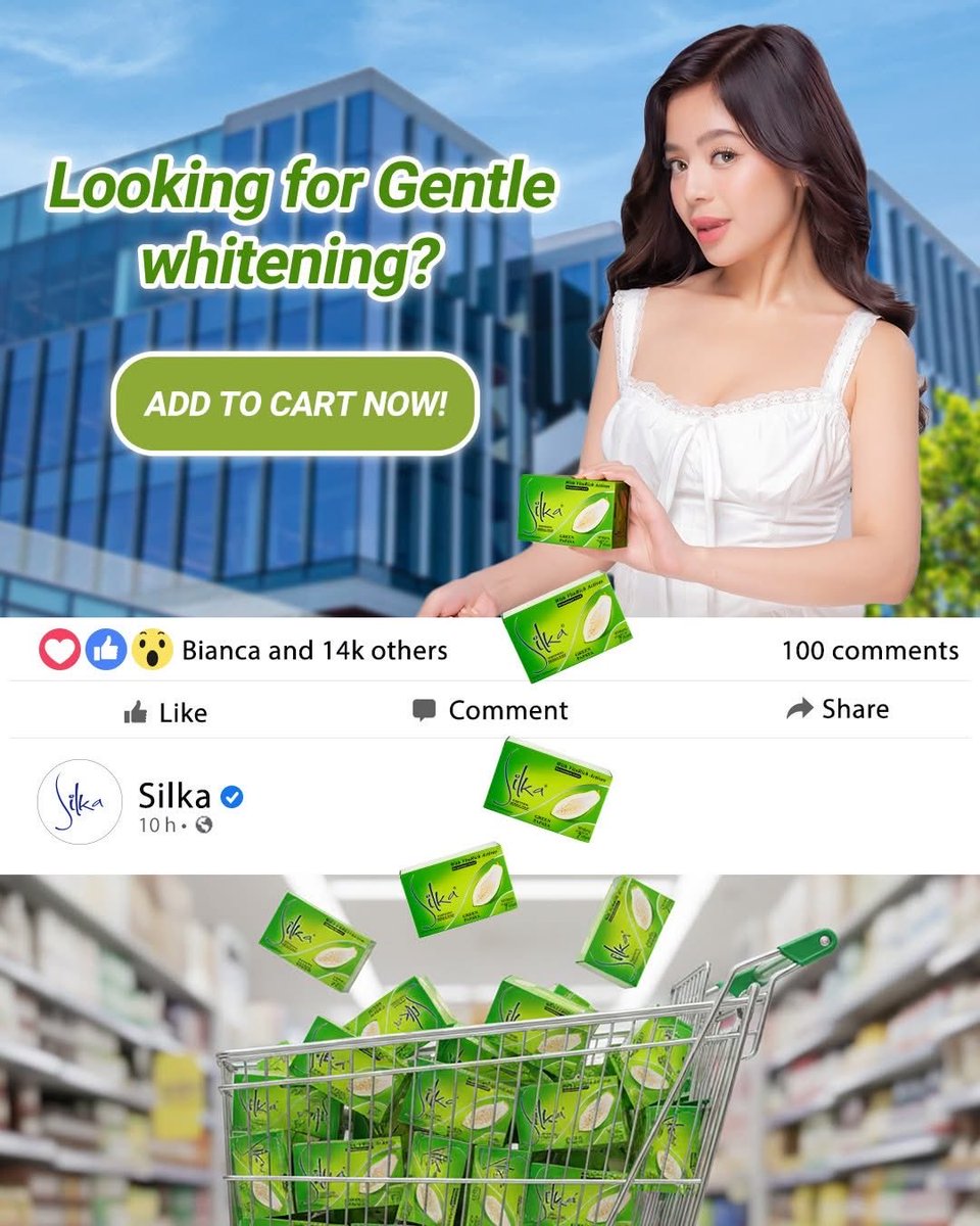Walang di makakapansin sa skin mong alagang Silka Green Papaya Soap!✨ Lightens skin in as early as 7 days with regular use dahil boosted with green papaya enzyme. Kitang kita ang kutis Silka!💚

🛒Shopee: s.shopee.ph/8fMxz7kPxs

#KitangKitaAngKutisSilka
#SilkaSkincare