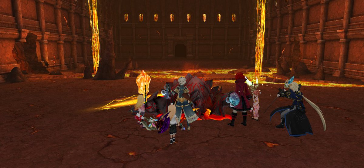 aeternada's tweet photo. 生きてます！
3人+サブ2人でもヴルカンノーコンで行けることが判明！みんなで行くとき楽になるね〜( *˙ω˙*)و ｸﾞｯ

お休み中のボンメンさん達にも会いたいな(っ ॑꒳ ॑c) https://t.co/Lci1PazVmL