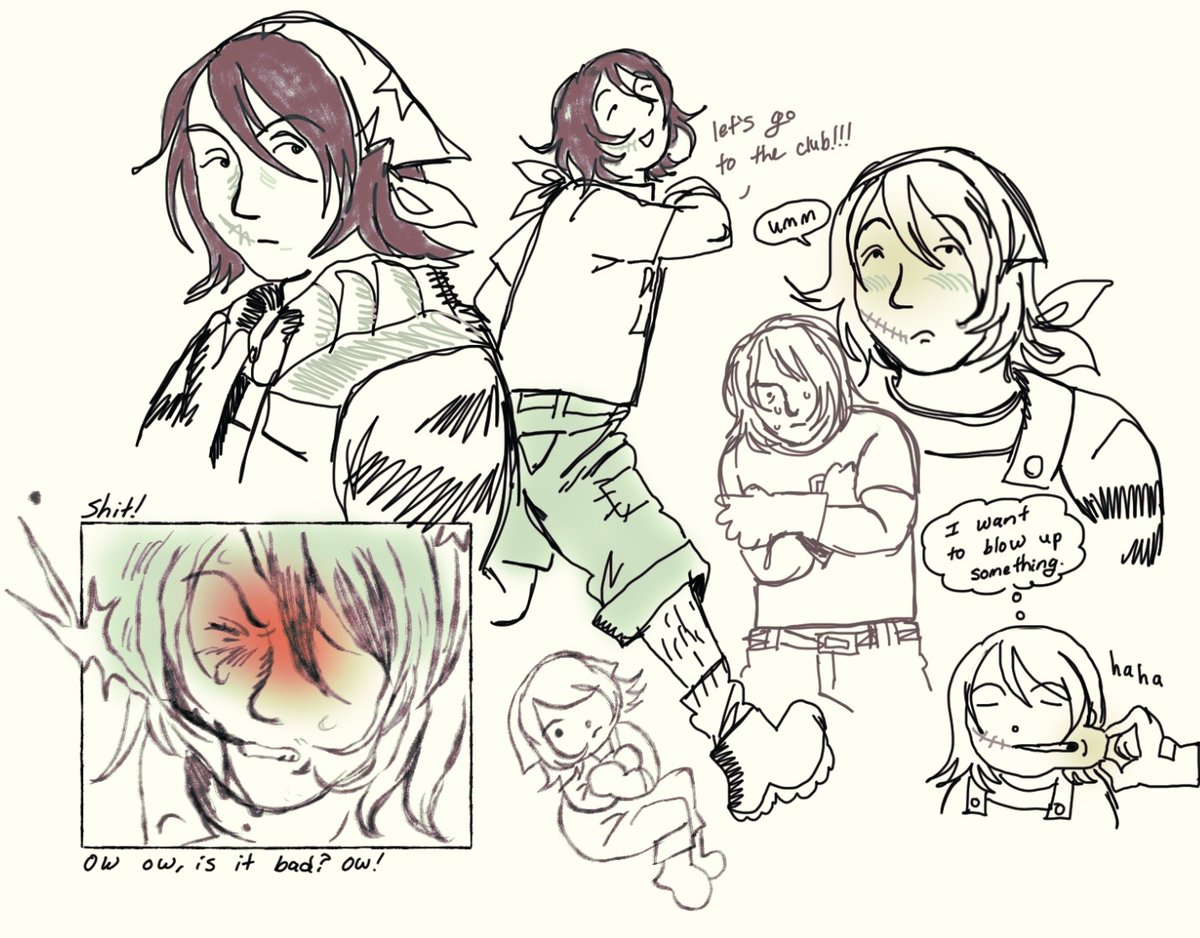 thanks a bunch! My favorite is def Ghoul in terms of design and my thoughts on his personality/backstory...after that is jet ★