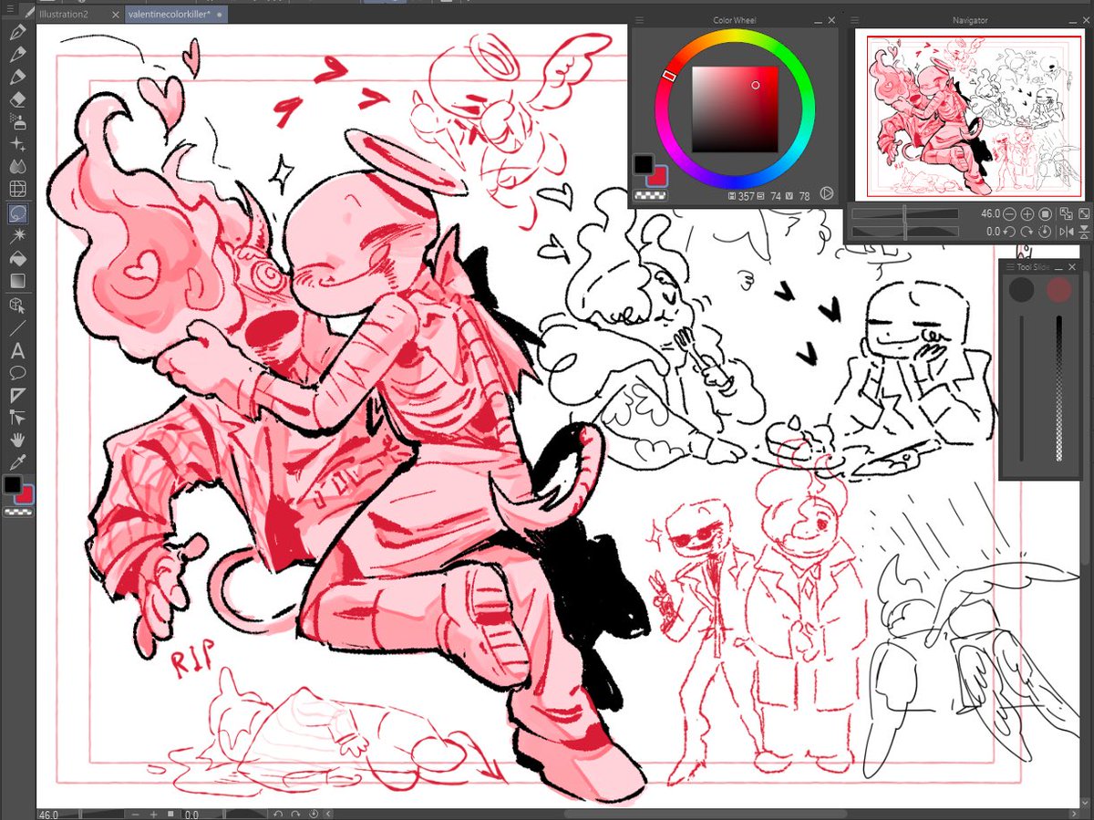 Happy late valentines #colorkiller