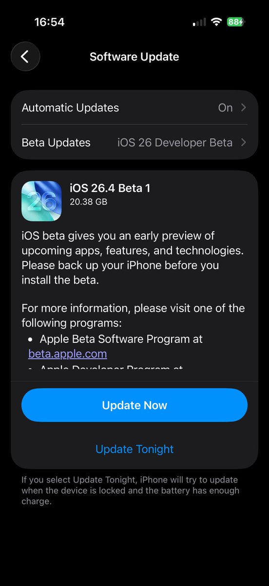 midnite630's tweet photo. @zollotech 20 gig on my 16 Pro. https://t.co/4qVQPar9L6