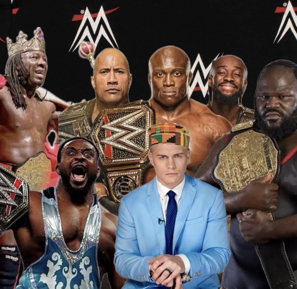 PanettaSexyTime's tweet image. Who’s the Greatest Black Champion in WWE History #codyraheemrhodes #markhenry #bobbylashley #dwaynetherockjohnson #codyrhodes