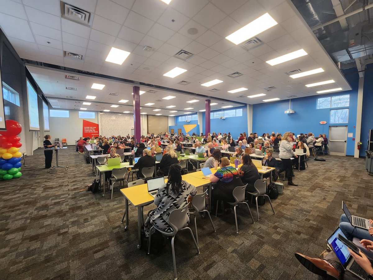 JCPS_Tech's tweet photo. What an energy @JCPSKY #Googlepalooza! 🚀 500+ teachers &amp; staff crushed it today, mastering the move to Gmail. Huge thanks to @GoogleForEdu &amp; @ForwardEdge for keeping us on the cutting edge with Google Workspace &amp; Gemini. The future of learning is here! 💻✨ #EdTech #GoogleGemini https://t.co/Cv8ey3ujb2