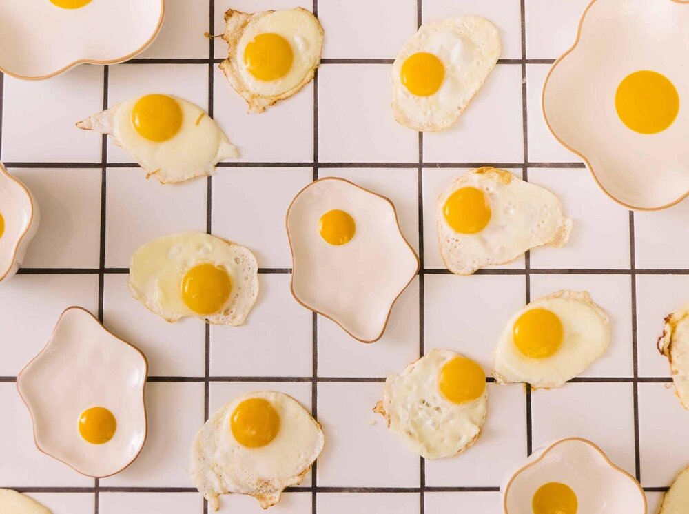 目玉焼きシリーズ、かわいいですよね🍳 今回の新商品の「目玉」です🥚💛