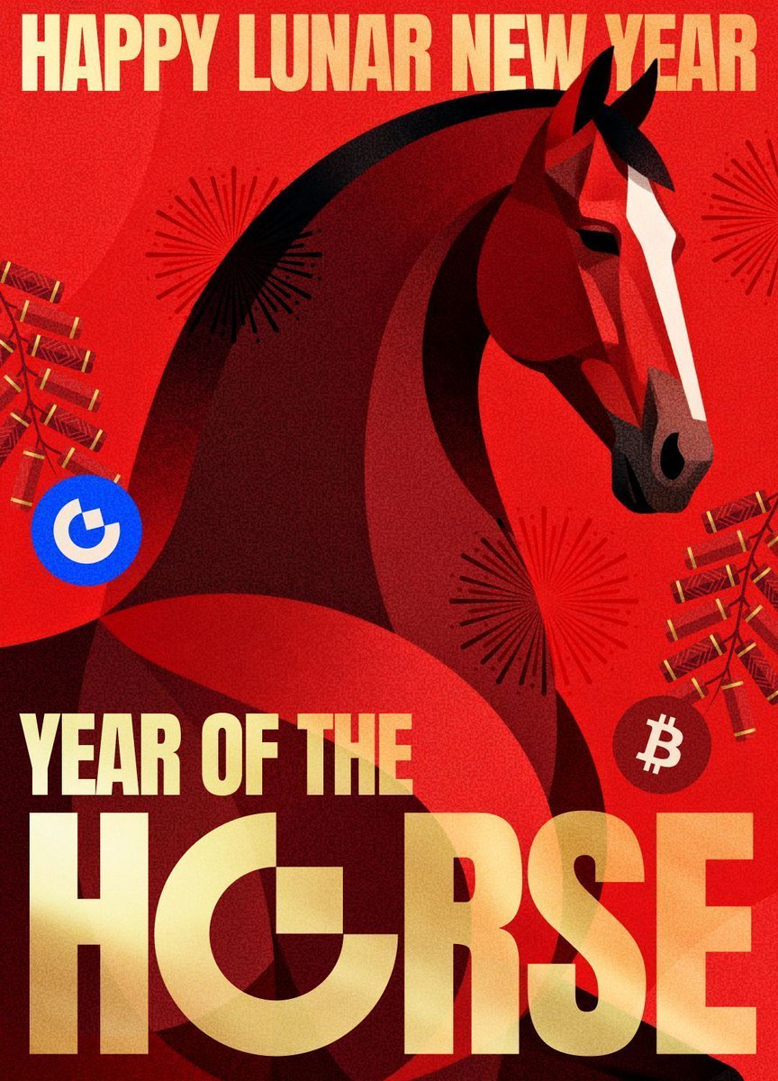 Happy Lunar New Year! 🧧
To share the festive joy, we're giving away $200. 
🔹 Follow <a href="/Gate/">Gate</a> 
🔹 Like &amp; RT this post
🔹 Tag 3 friends
🔹 Comment your wish for the Year of the Horse 🐎

10 winners, $20 each. 
 Ends: Feb 23, 4:00 PM UTC
 Good luck!