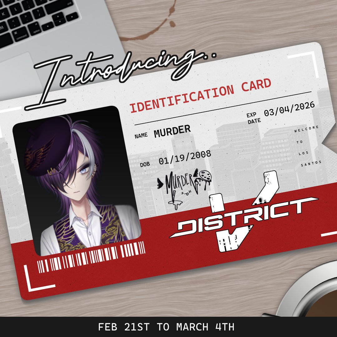 📌Angsty emo artist want to touch grass!?

“Do I…smell…….INSPIRATION!!” 🎨🔪
 #DistrictV